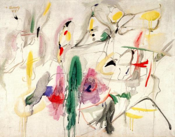 Love Of The New Gun by Arshile Gorky