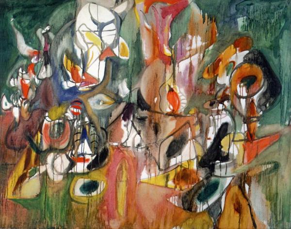 One Year The Milkweed by Arshile Gorky