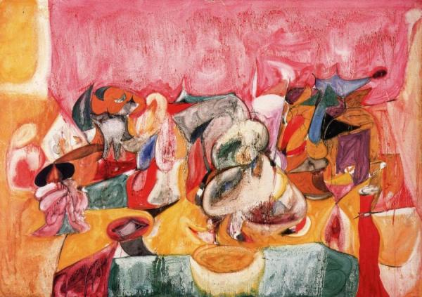 Arshile Gorky Scent Of Apricots On The Fields