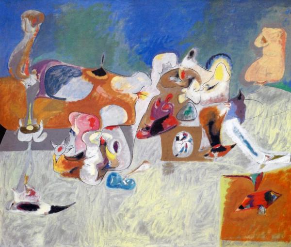 The Plow And The Song Ii by Arshile Gorky Oil Painting Reproductions
