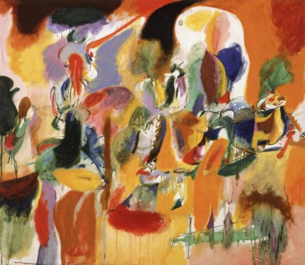 Water Of The Flowery Mill by Arshile Gorky