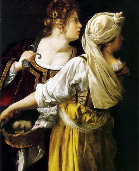 Judith And Her Maidservant by Artemisia Gentileschi Oil Painting Reproductions