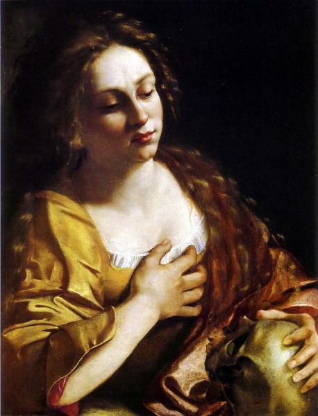 Penitent Magdalene by Artemisia Gentileschi Oil Painting Reproductions