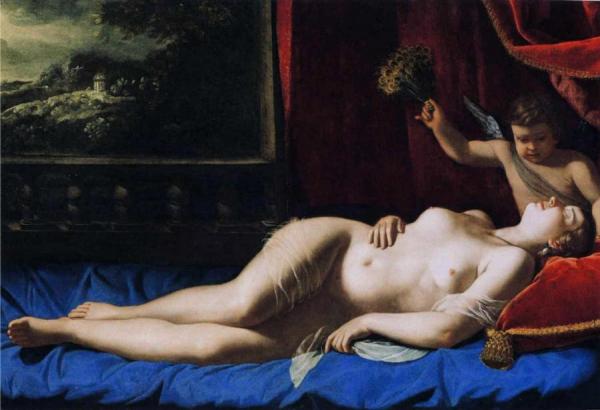 Sleeping Venus by Artemisia Gentileschi