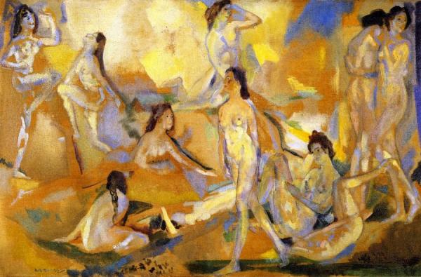 Air, Light And Wave by Arthur B. Davies