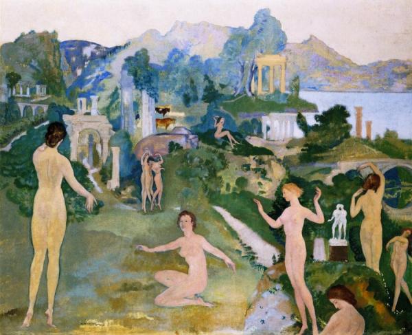 An Antique Vision by Arthur B. Davies