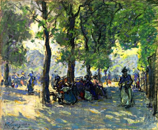 Boston Common by Arthur Clifton Goodwin