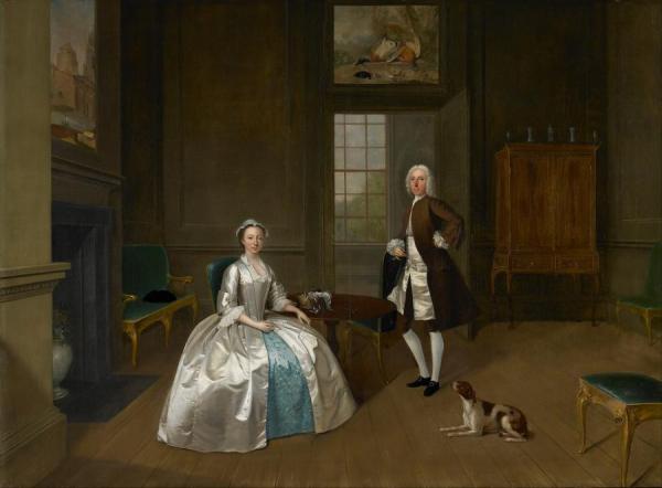 Mr And Mrs Atherton by Arthur Devis