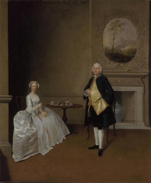 Mr. And Mrs. Hill by Arthur Devis