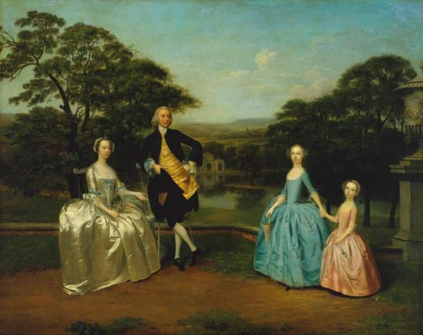 Arthur Devis The James Family