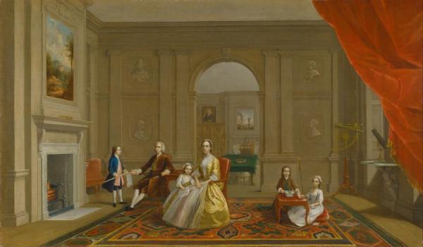 Arthur Devis The John Bacon Family