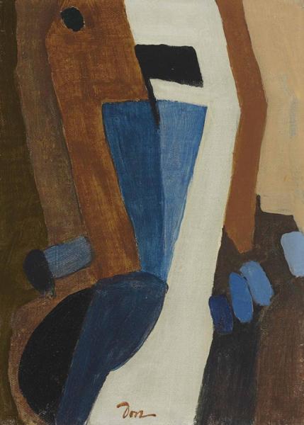 A Blue Jay Flew Up In A Tree by Arthur Dove