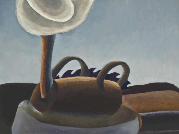 Abstract Of A Threshing Engine Sawing Wood Ii, 1931 by Arthur Dove