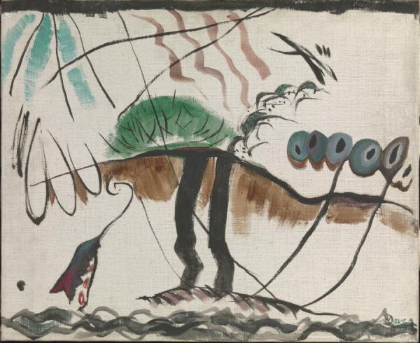 Colored Drawing, Canvas, 1929 by Arthur Dove