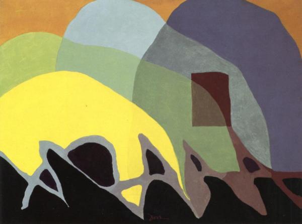 Dancing Willows by Arthur Dove