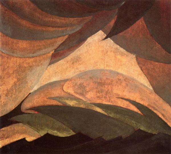 Golden Storm by Arthur Dove