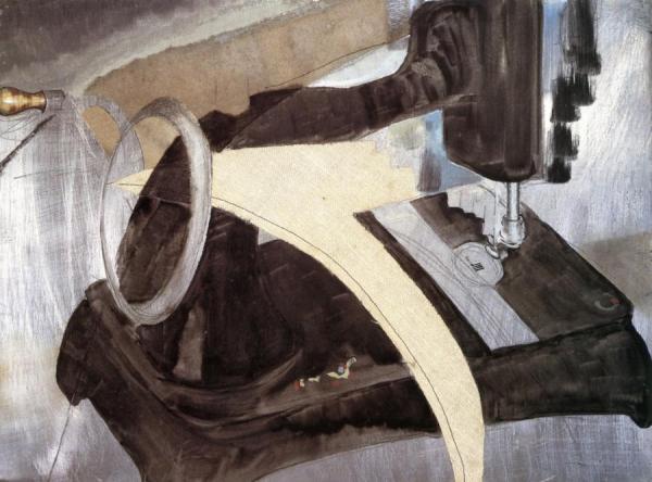Hand Sewing Machine by Arthur Dove