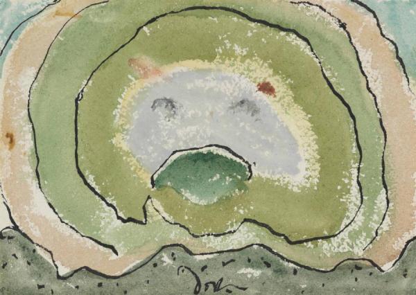 Happy Clam Shell by Arthur Dove