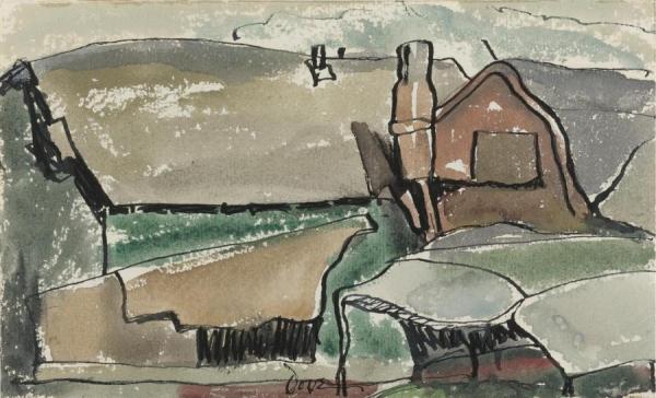 Long Pier by Arthur Dove
