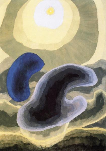 Partly Cloudy by Arthur Dove