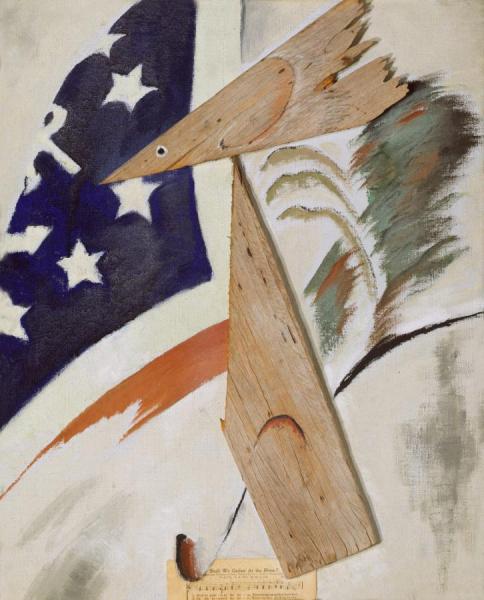 Portrait Of Ralph Dusenberry, 1924 by Arthur Dove