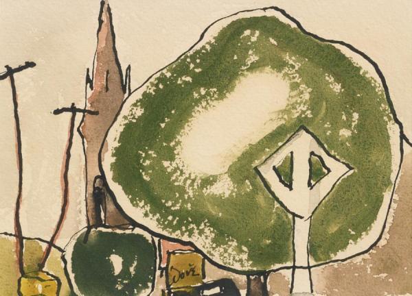 St. Peter's by Arthur Dove