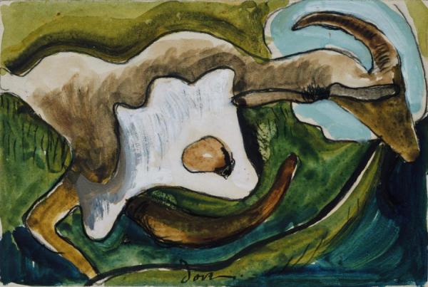 Study For Goat, Ca. 1934 by Arthur Dove