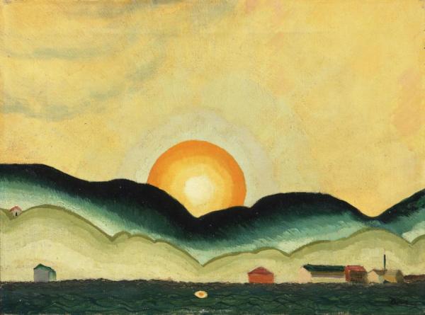 Sunrise, Northport Harbor, 1929 by Arthur Dove