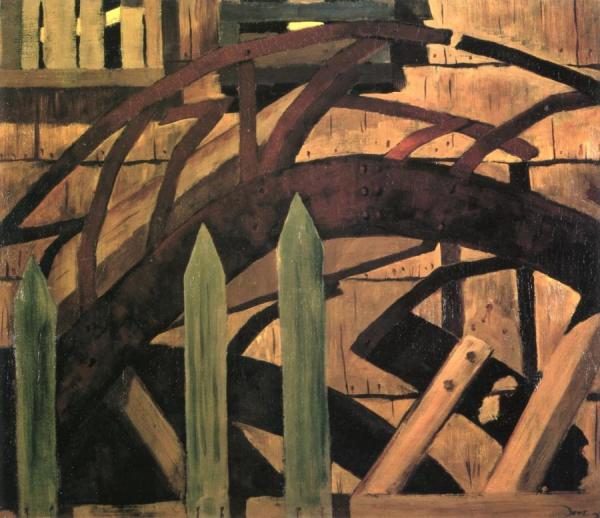 The Mill Wheel, Huntington Harbor by Arthur Dove