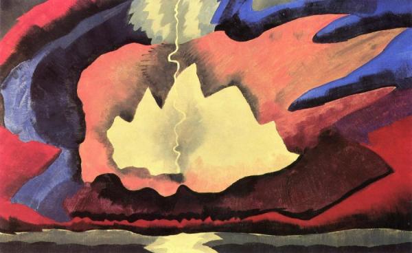 Thunder Shower by Arthur Dove