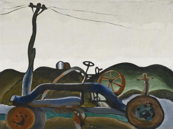 Town Scraper by Arthur Dove