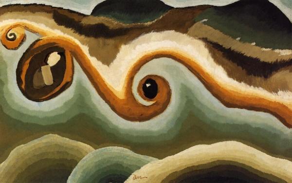 Water Swirl, Canandaigua Outlet by Arthur Dove