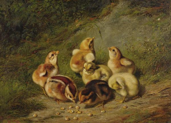 Arthur Fitzwilliam Tait Baby Chicks