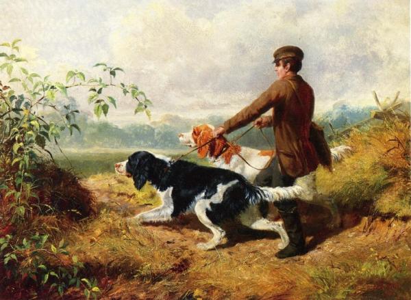 Going Out by Arthur Fitzwilliam Tait
