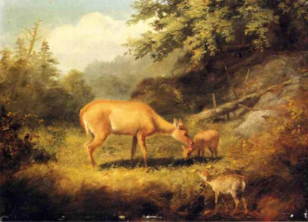 Maternal Affection by Arthur Fitzwilliam Tait