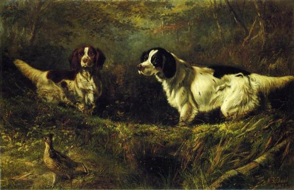 October In The Forest by Arthur Fitzwilliam Tait Oil Painting Reproductions