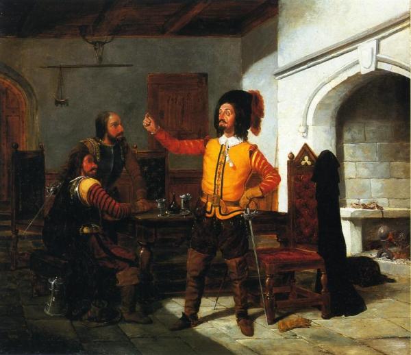 William Dodge As Pistol by Arthur Fitzwilliam Tait