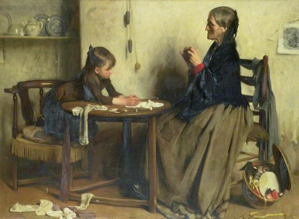 A Difficulty by Arthur Hacker