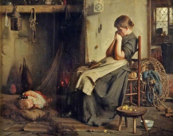 Arthur Hacker Fisherman's Wife