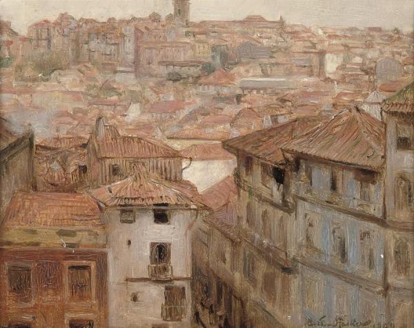 Oporto, Portugal by Arthur Hacker Oil Painting Reproductions
