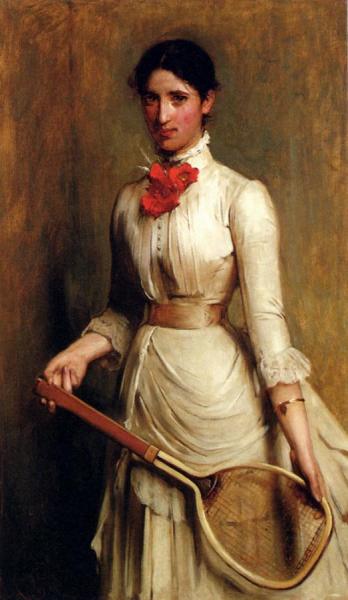 Portrait Of Artist's Sister In Law by Arthur Hacker