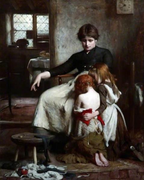 Arthur Hacker The Children's Prayer
