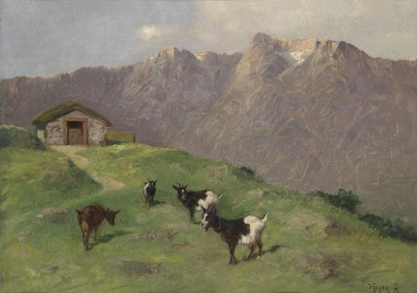 Mountain Goats by Arthur Heyer