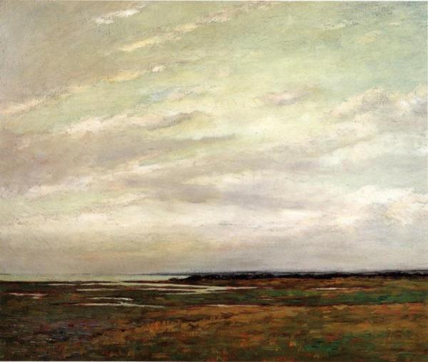 Arthur Hoeber Salt Marshes Of Northern New Jersey