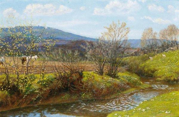 Arthur Hughes A Spring Afternoon