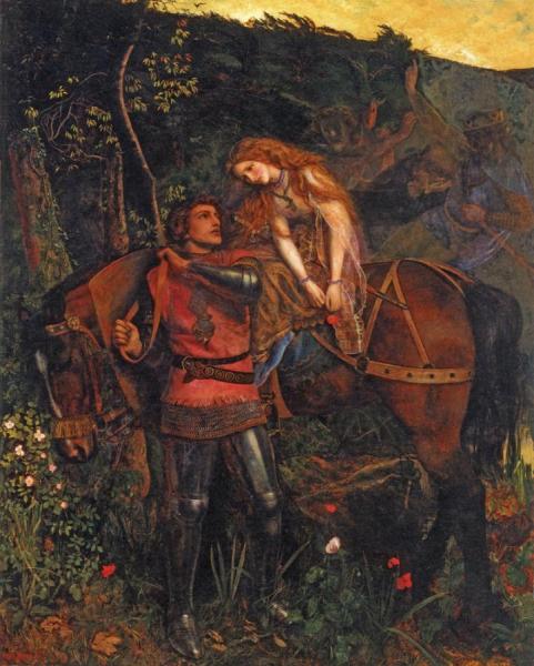 La Belle Dame Sans Merci by Arthur Hughes