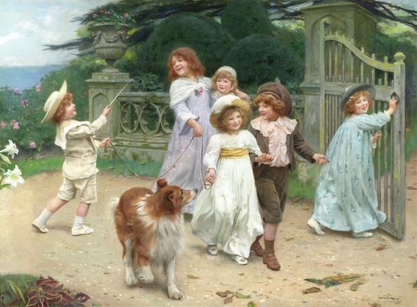 Home Team by Arthur John Elsley