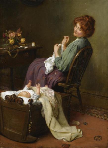 Mother's Darling by Arthur John Elsley