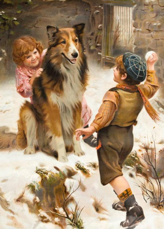 You Daresn't, 1905 by Arthur John Elsley