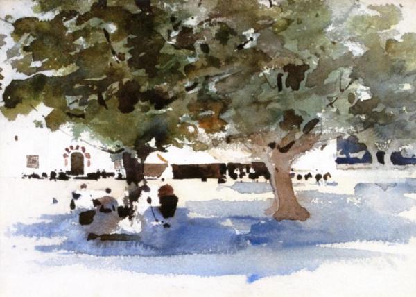 Shelter From The Sun by Arthur Melville